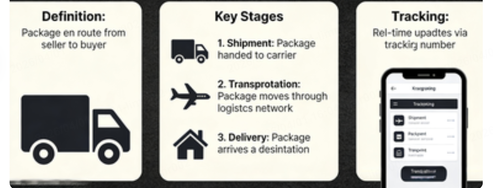 order in transit means