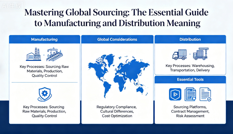 manufacturing and distribution meaning