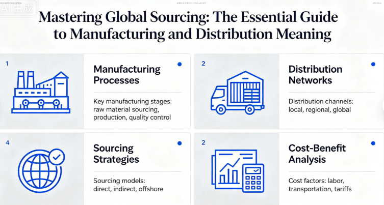 manufacturing and distribution meaning