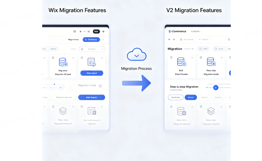 evaluate the e-commerce platforms v2 company wix commerce on migration