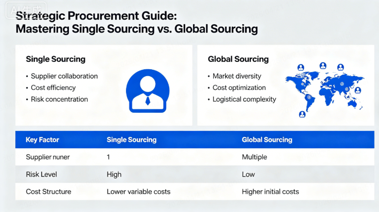single sourcing