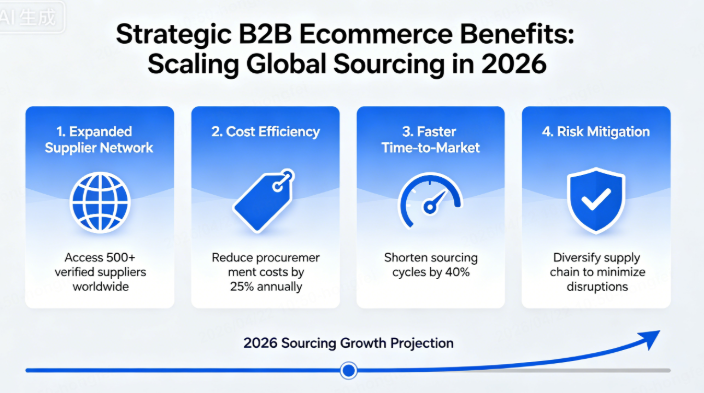 b2b ecommerce benefits