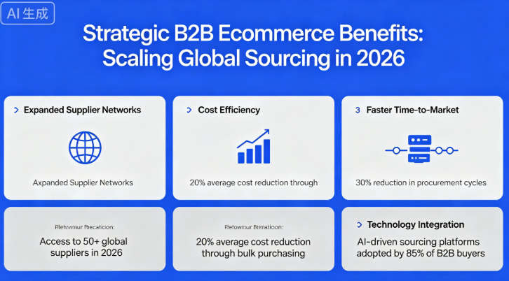 b2b ecommerce benefits