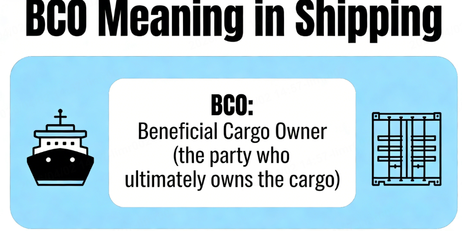 bco meaning in shipping