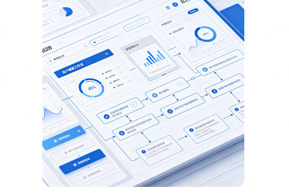 b2b platforms support workflows for account health