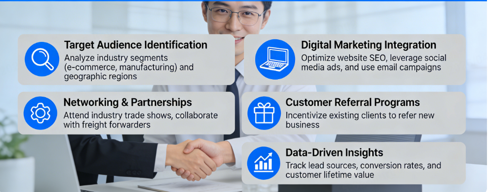 effective prospecting strategies for logistics and shipping companies