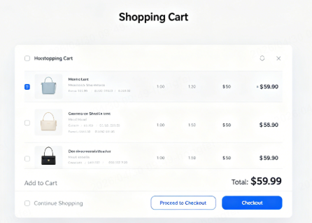 hosted shopping cart
