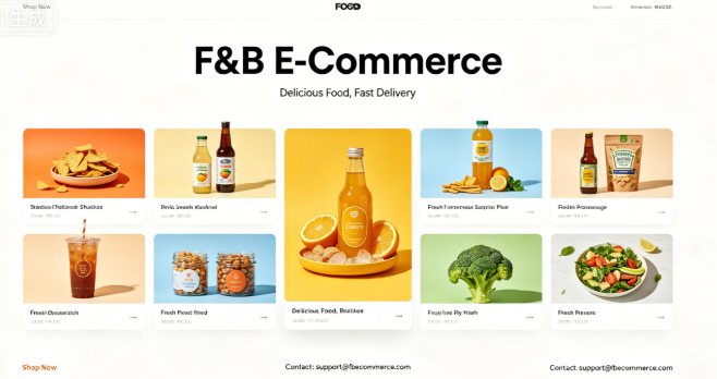 f&b ecommerce