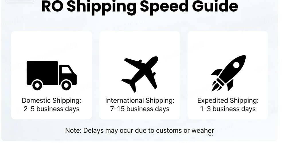how fast does ro ship