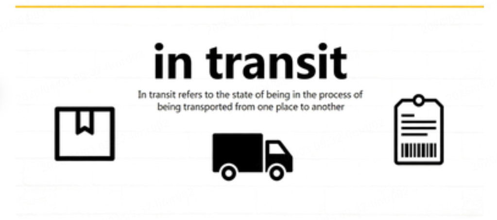 what is the meaning of in transit