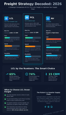 compare air vs ocean freight for supply chain