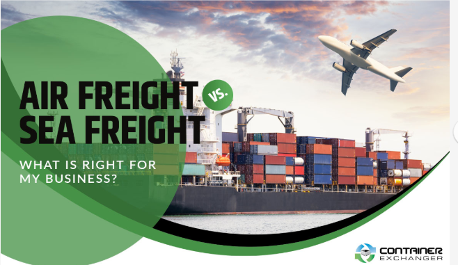 advantages of air freight as compared to sea freight