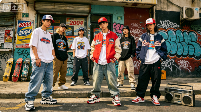 streetwear before:2004