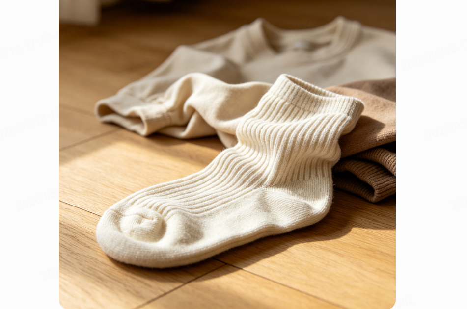slouch socks nearby