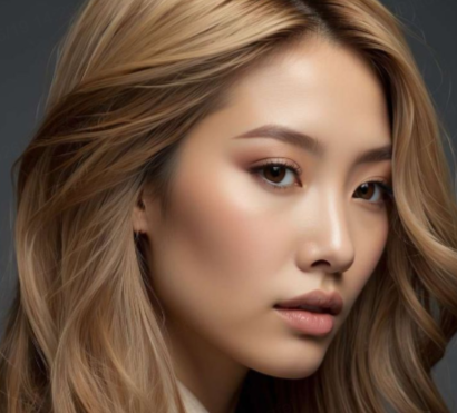 blonde asians