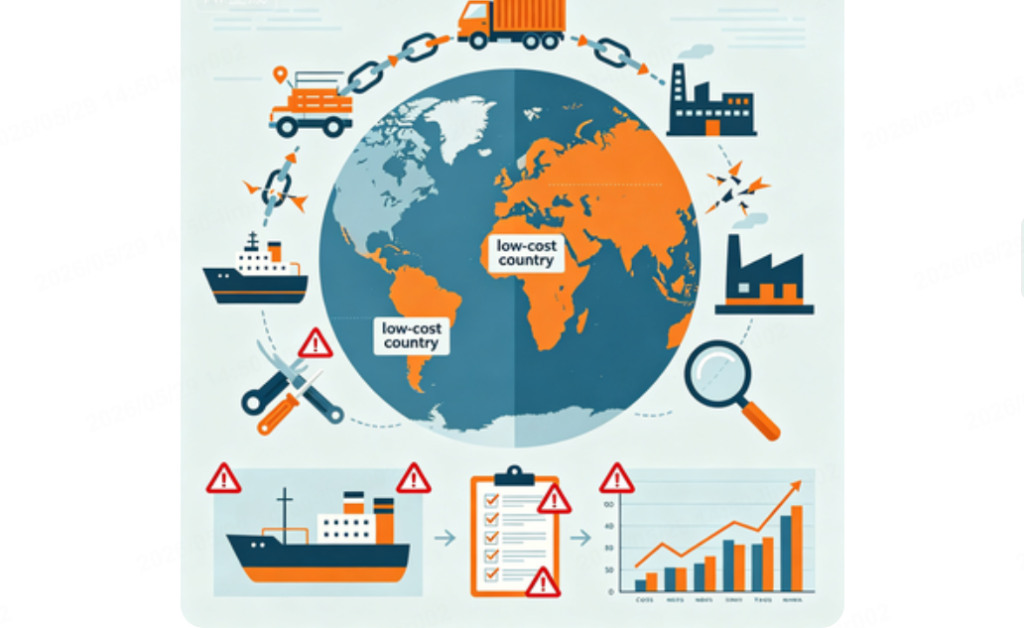 low cost country sourcing risks
