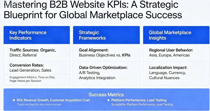 b2b website kpis