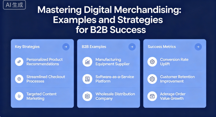 digital merchandising examples
