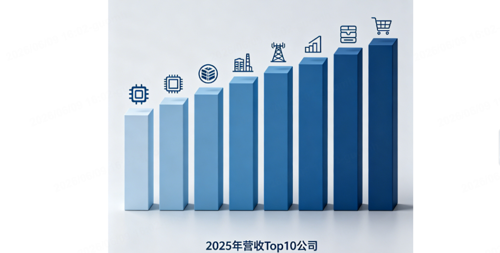 top 10 companies by revenue 2025