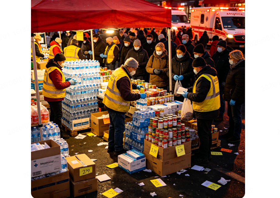 emergency market