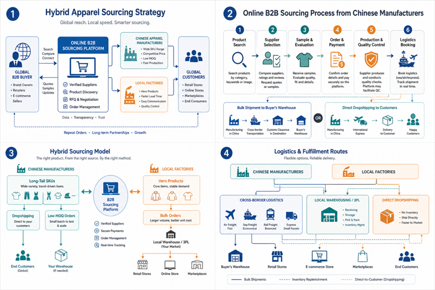 Apparel Sourcing Company vs Local Manufacturers