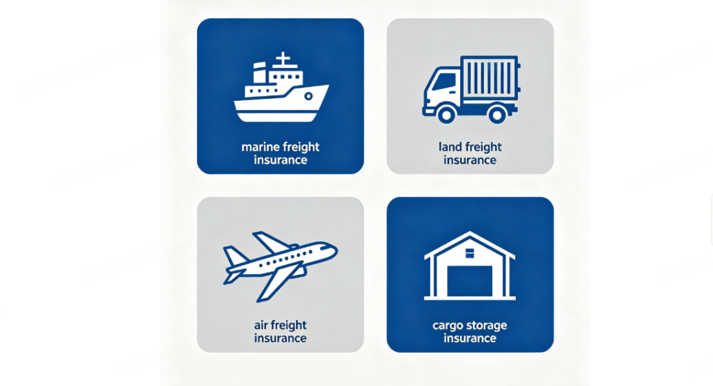 types of freight insurance