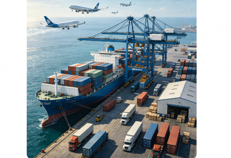 management of global logistics