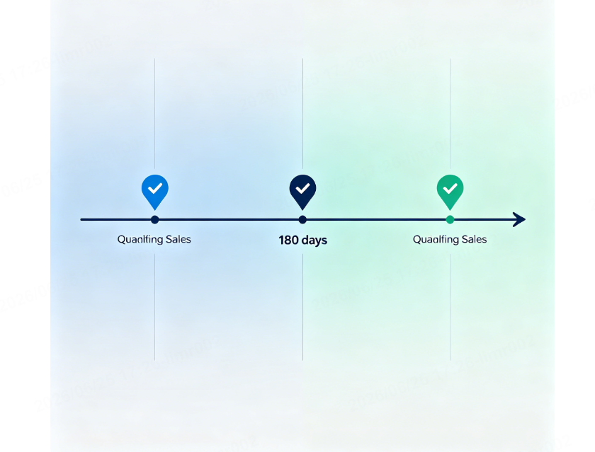 amazon associates 3 qualifying sales within 180 days requirement 2025