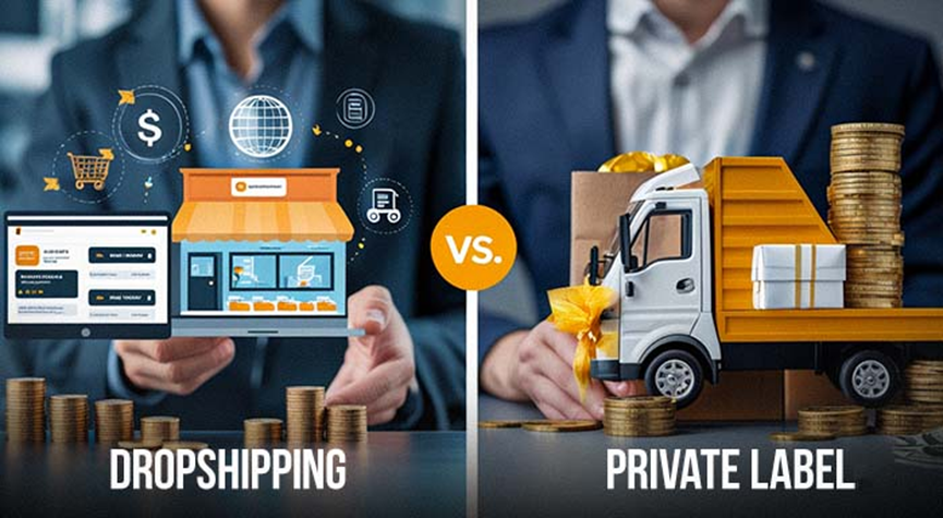 Private Label Dropshipping vs Standard Dropshipping