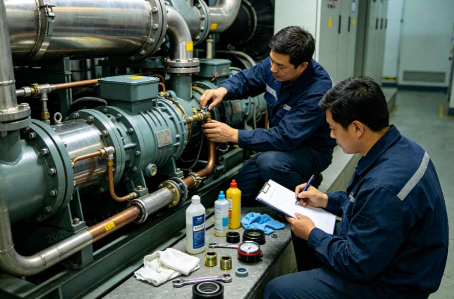 routine equipment maintenance
