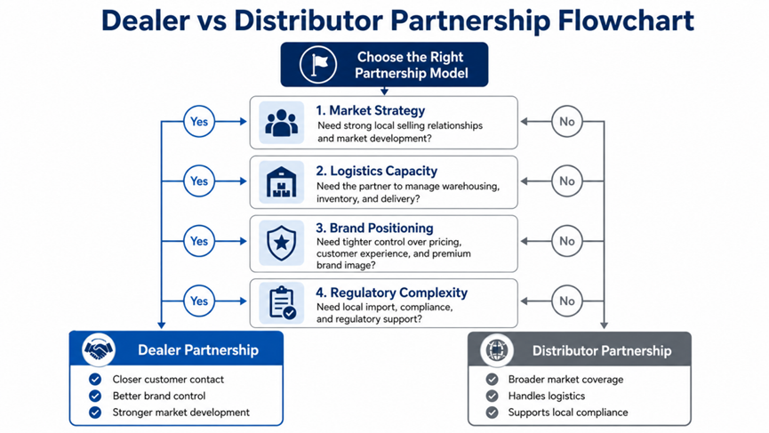 Dealers vs Distributors How to Choose the Right Partner for Your Global Supply Chain