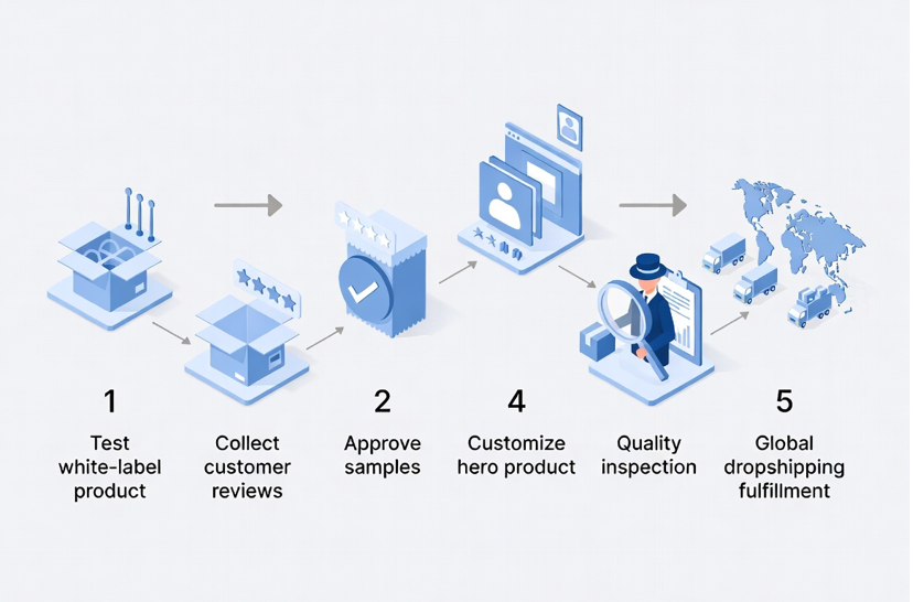 Private Label vs. White Label Dropshipping