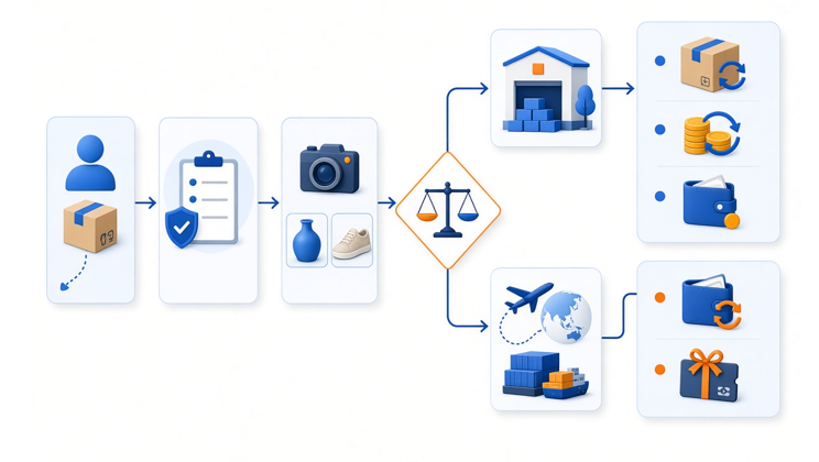 Dropshipping Companies Handle Product Returns Internationally​