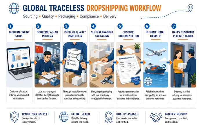 The Rise of Traceless Dropshipping in Global E-Commerce